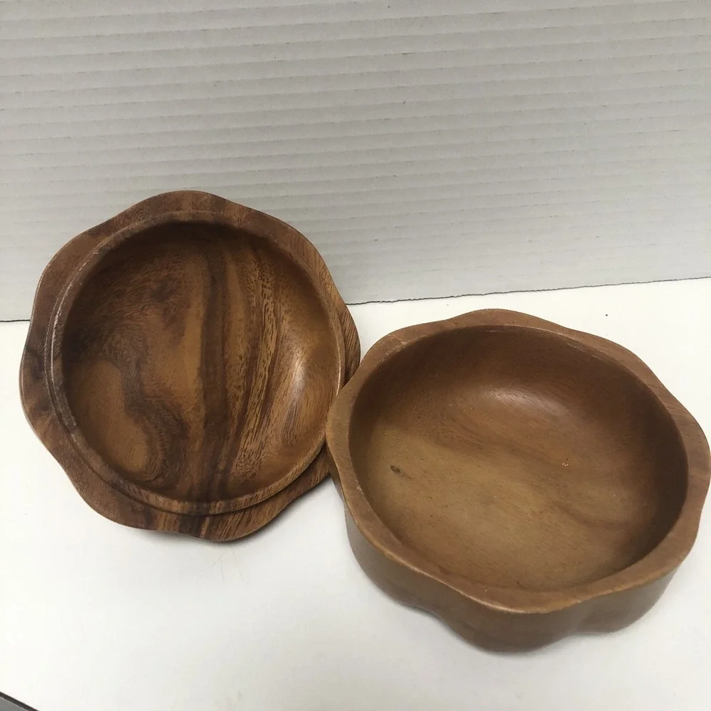 Wooden Pumpkin Trinket Box Fall Decor Festive Made In The Philippines